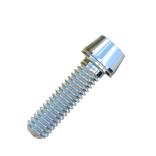 Titanium #6-40 X 1/2 UNF Allied Titanium Taper Head Socket Drive Machine Screw